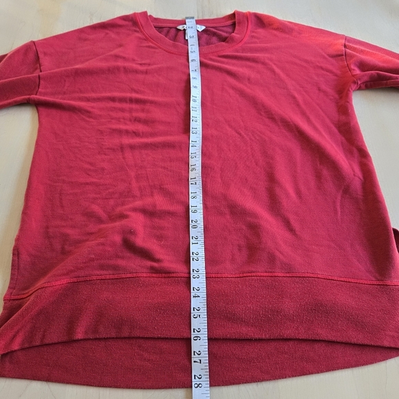 Athleta Red Crewneck Sweater - Picture 9 of 11